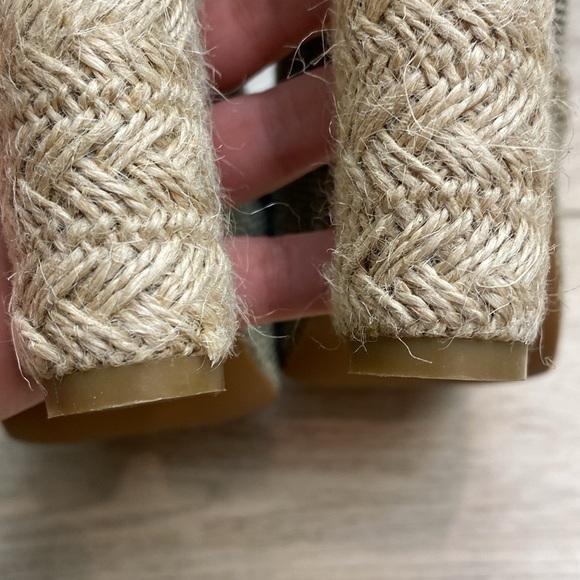 Jeffrey Campbell | Foxy Espadrille | Tweed Jute Platform Heels - Picture 11 of 11